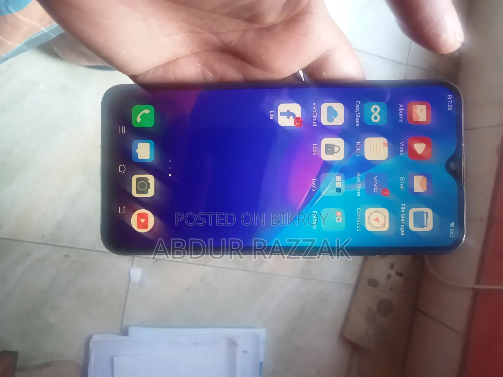 ভিভো ওয়াই১১ ৩২ জিবি ব্লু