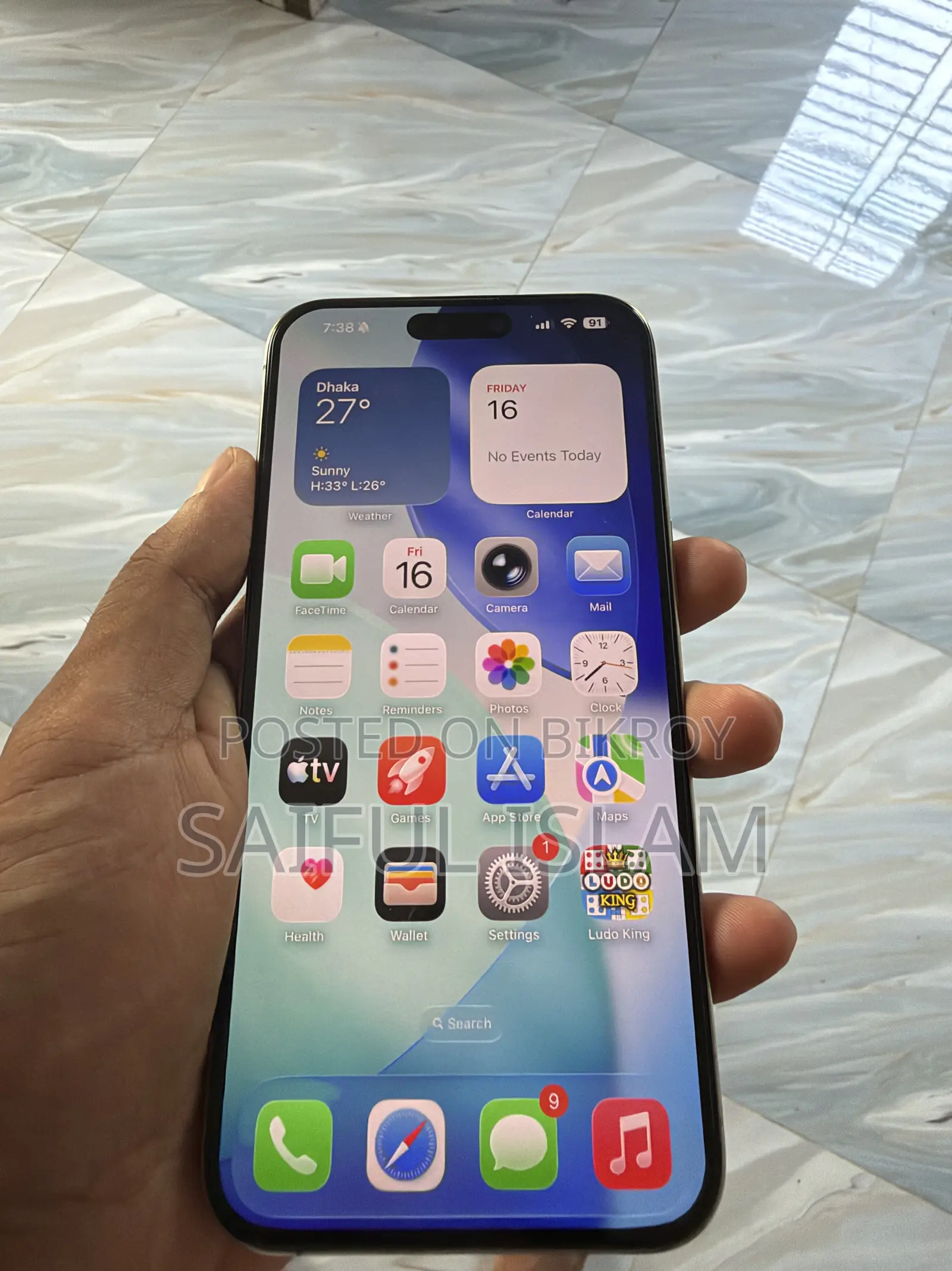 Apple iPhone 15 Pro Max 256 GB Silver