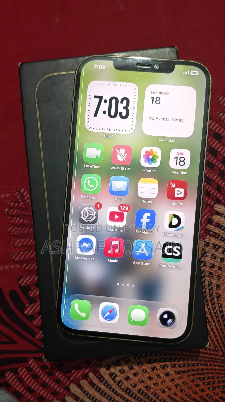 Apple iPhone 12 Pro Max 256 GB Gold