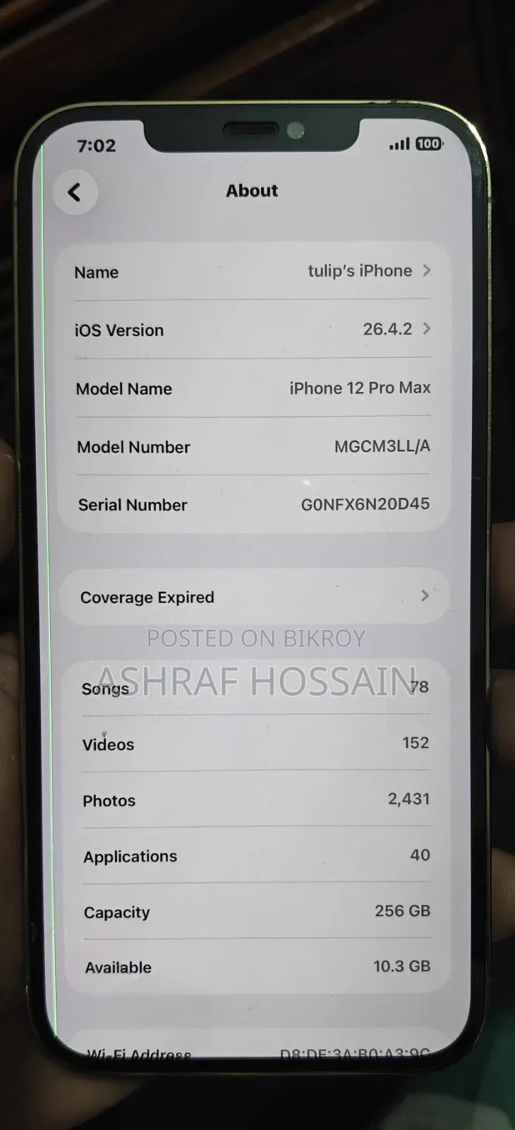 Apple iPhone 12 Pro Max 256 GB Gold