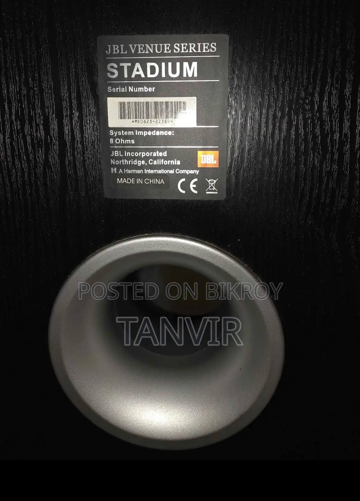 JBL Venue Stadium Dual 8" Speakers