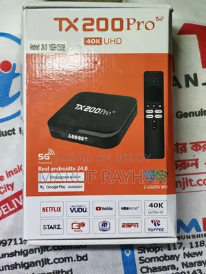 TX200 Pro 5G Android TV Box for Sale – 4K Smart TV Box