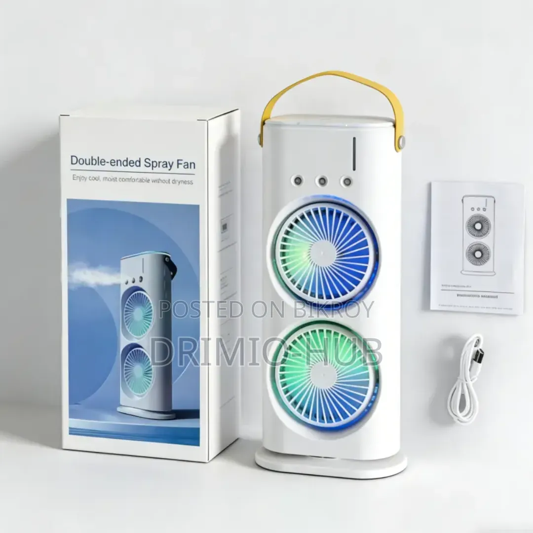 Double Ended Spray Cooling Fan