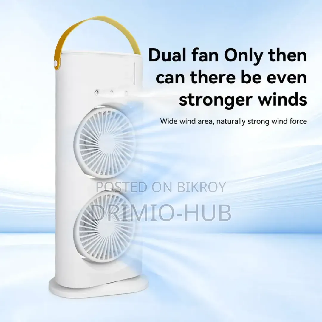 Double Ended Spray Cooling Fan
