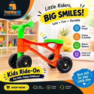 Kids Ride-on Toy — Only 350 BDT!
