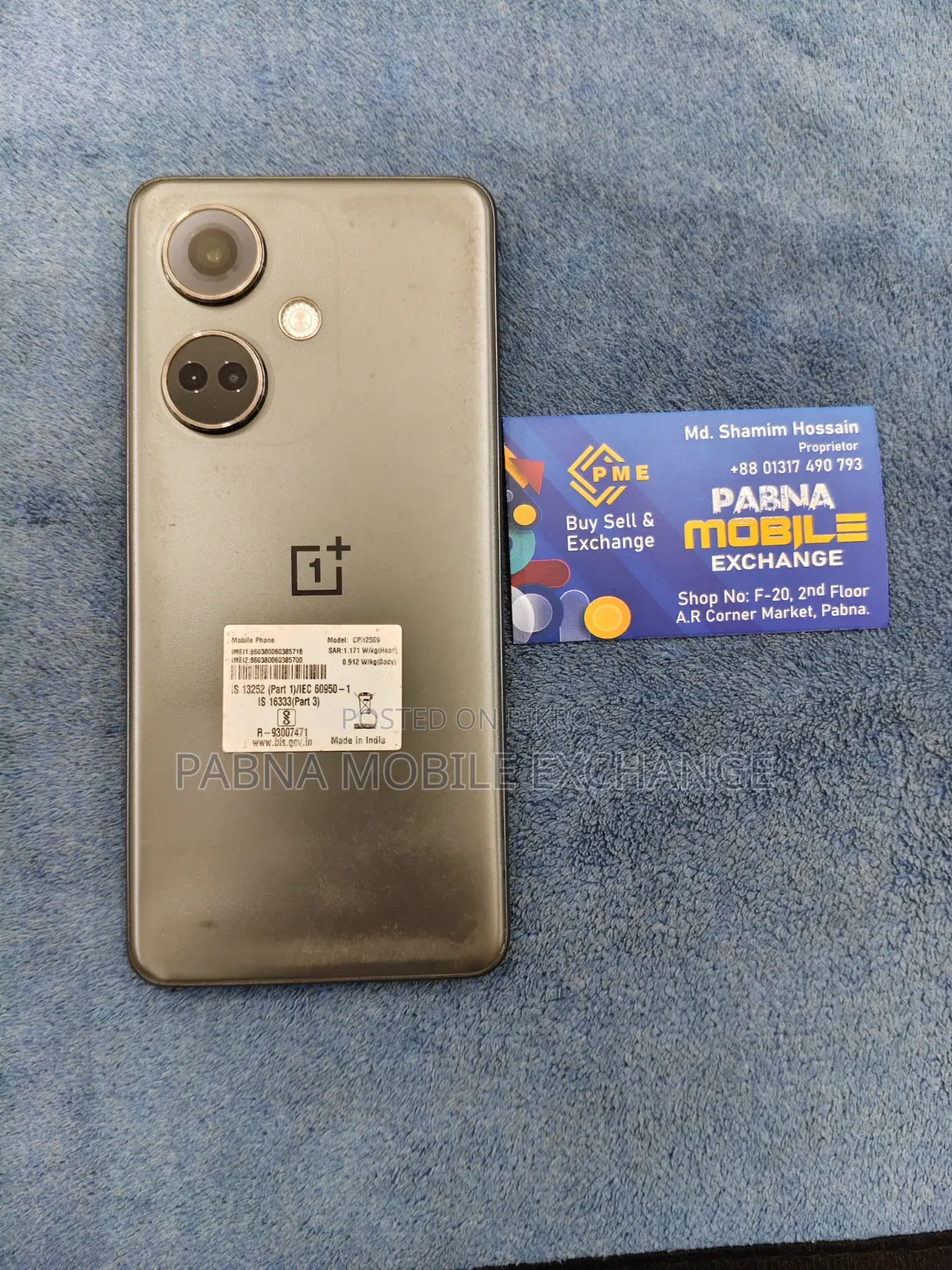 OnePlus Nord CE3 128 GB Gray