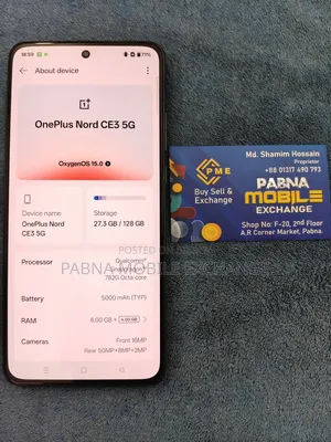 OnePlus Nord CE3 128 GB Gray