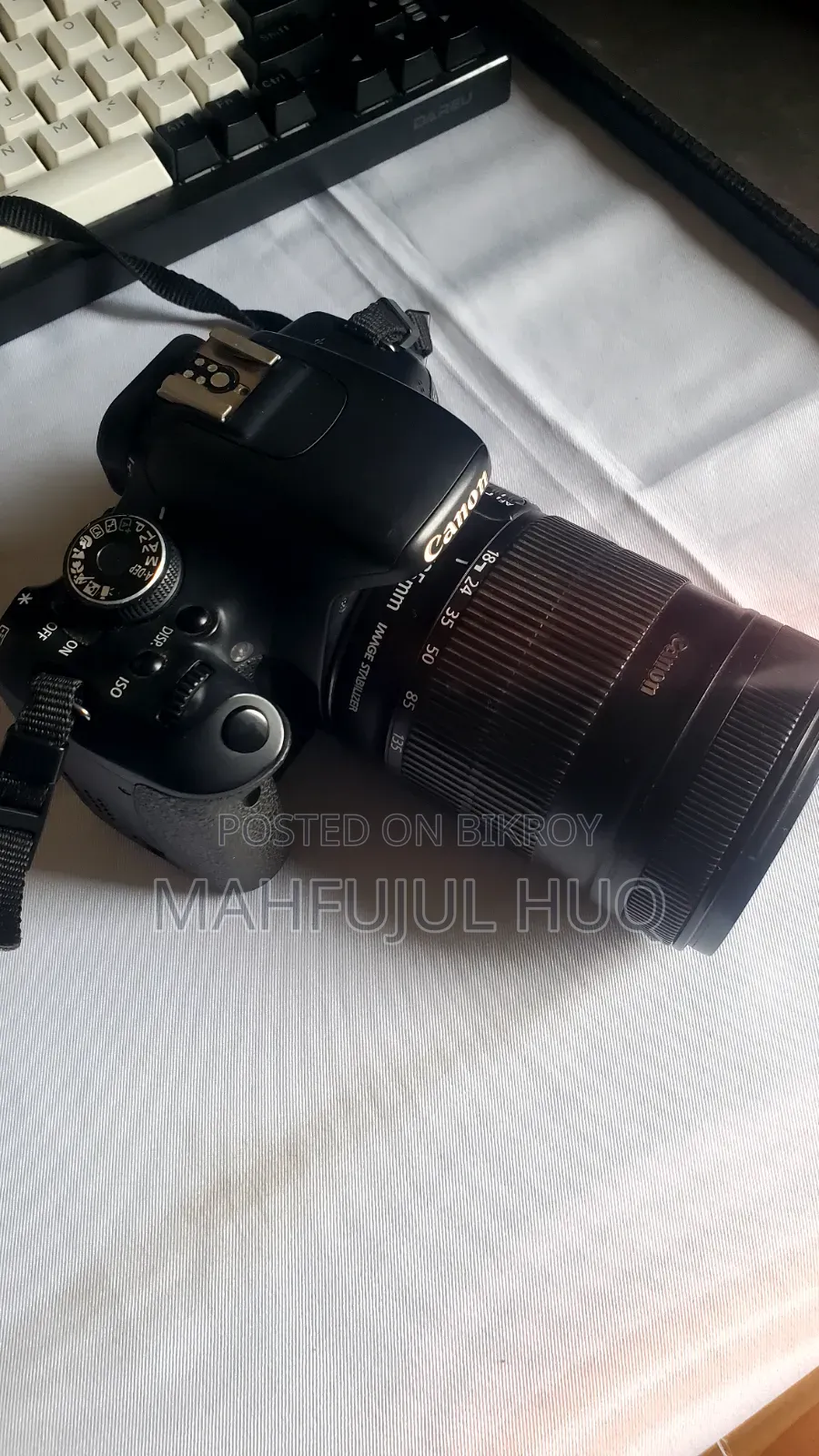 Canon 600d + 18-135mm Lens