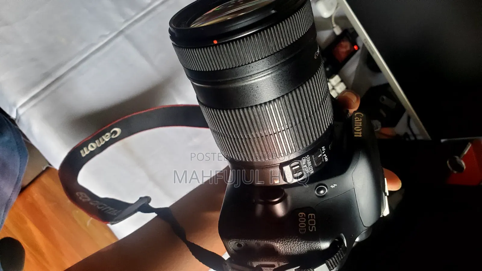 Canon 600d + 18-135mm Lens