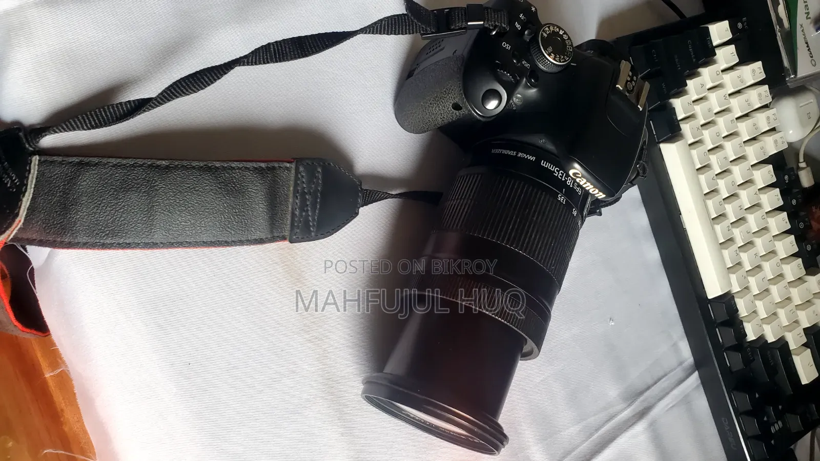 Canon 600d + 18-135mm Lens