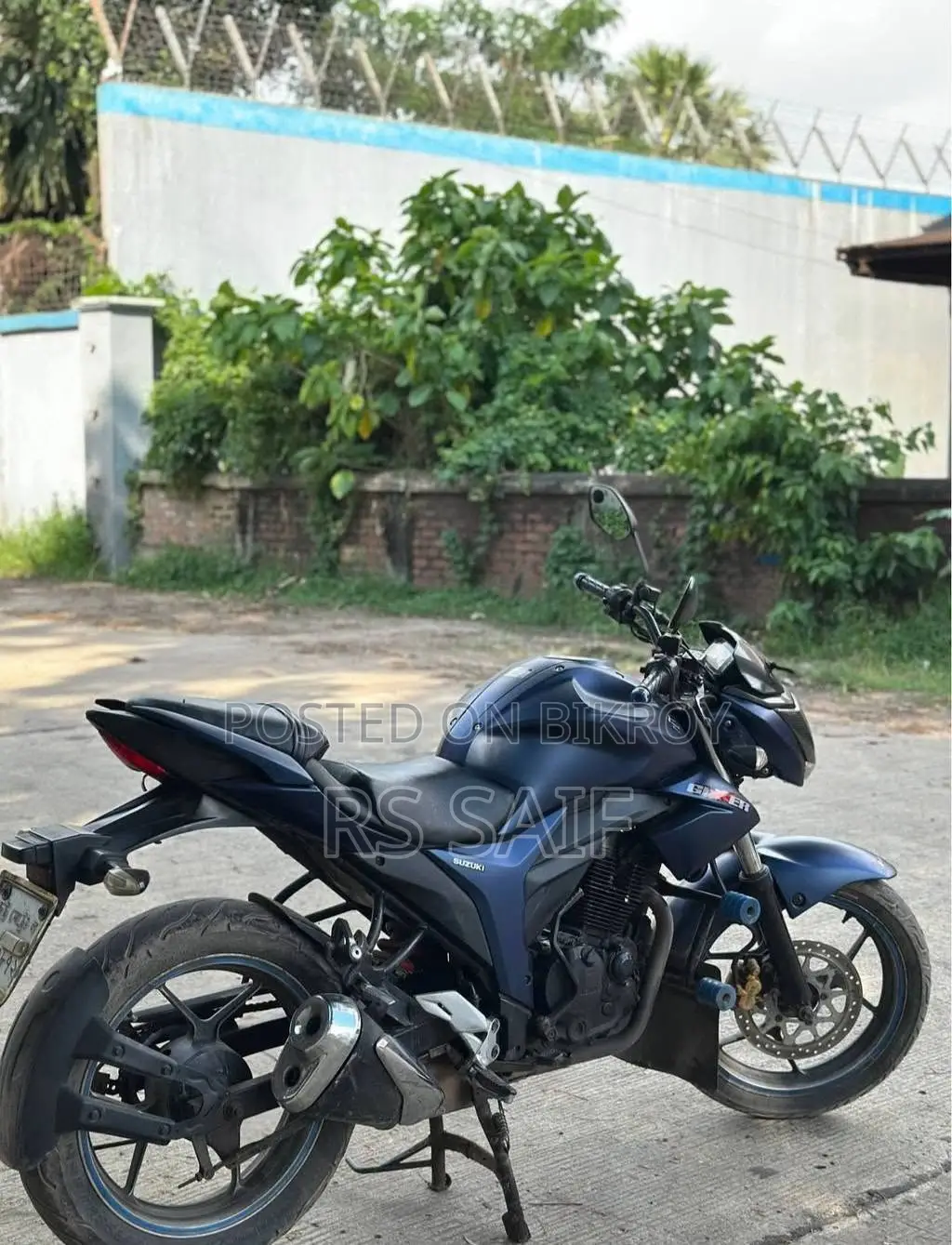Suzuki Gixxer 2017 Blue