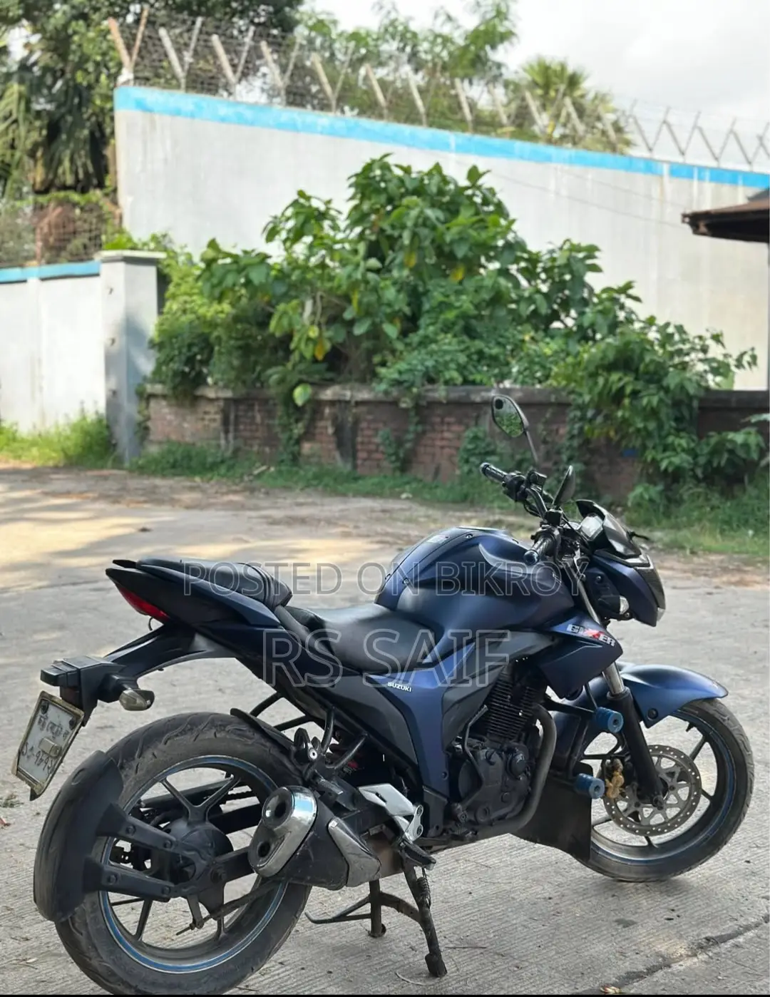 Suzuki Gixxer 2017 Blue
