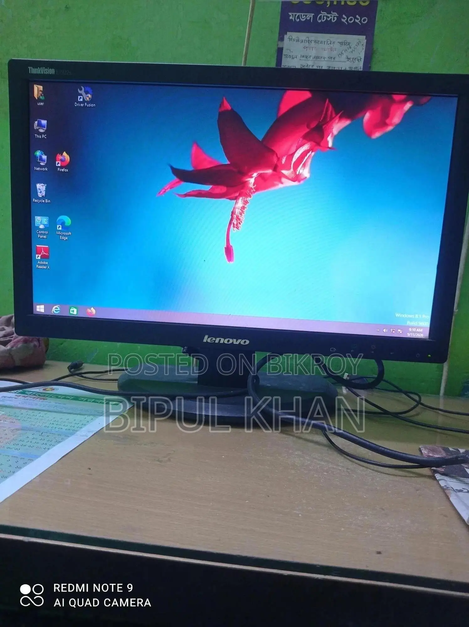 Desktop Computer Lenovo Legion T530 4GB Intel Core i5 SSD 128GB