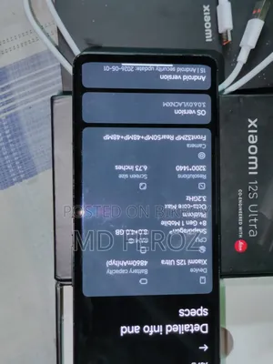 New Xiaomi 12S Ultra 256 GB Graphite