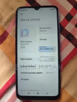 4 GB Blue Mobile Phone
