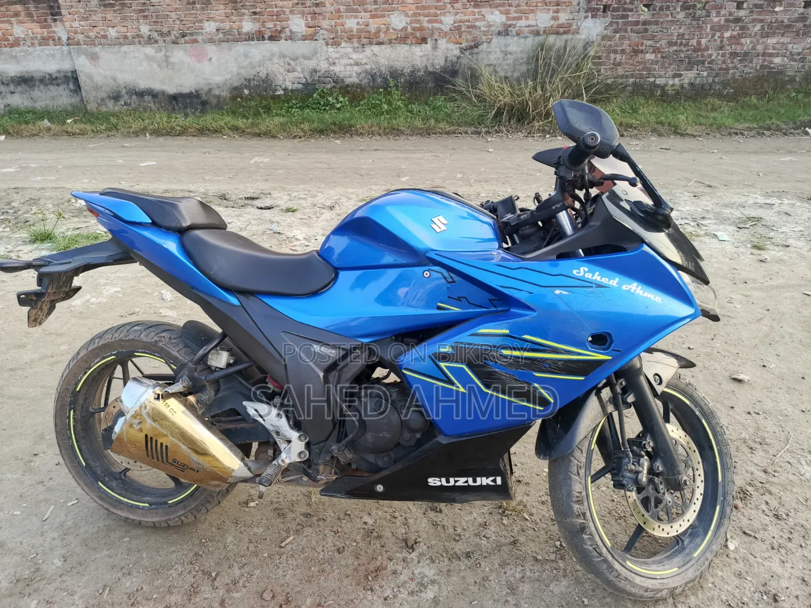 Suzuki Gixxer SF 2021 Blue