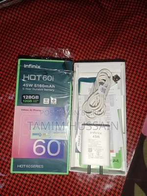 Infinix Hot 60i 128 GB White