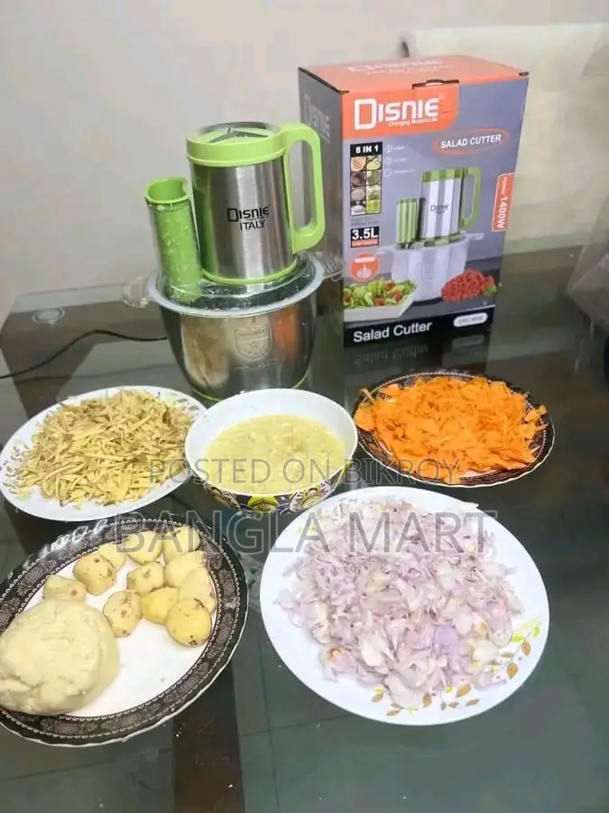 ডিসনি ডিএসসি-৮০৮ ইলেকট্রিক ফুড চপার ও সালাদ কাটার | ৩.৫ লিটার