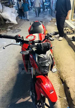 New TVS Apache RTR 160 4V 2022 Red