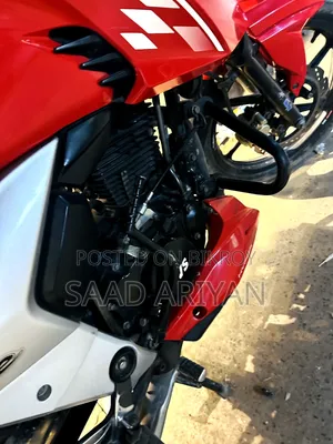 New TVS Apache RTR 160 4V 2022 Red
