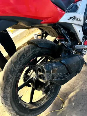 New TVS Apache RTR 160 4V 2022 Red