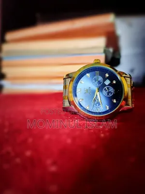 OLEVS Two-Tone Blue Dial Men's Watch - Fresh Condition