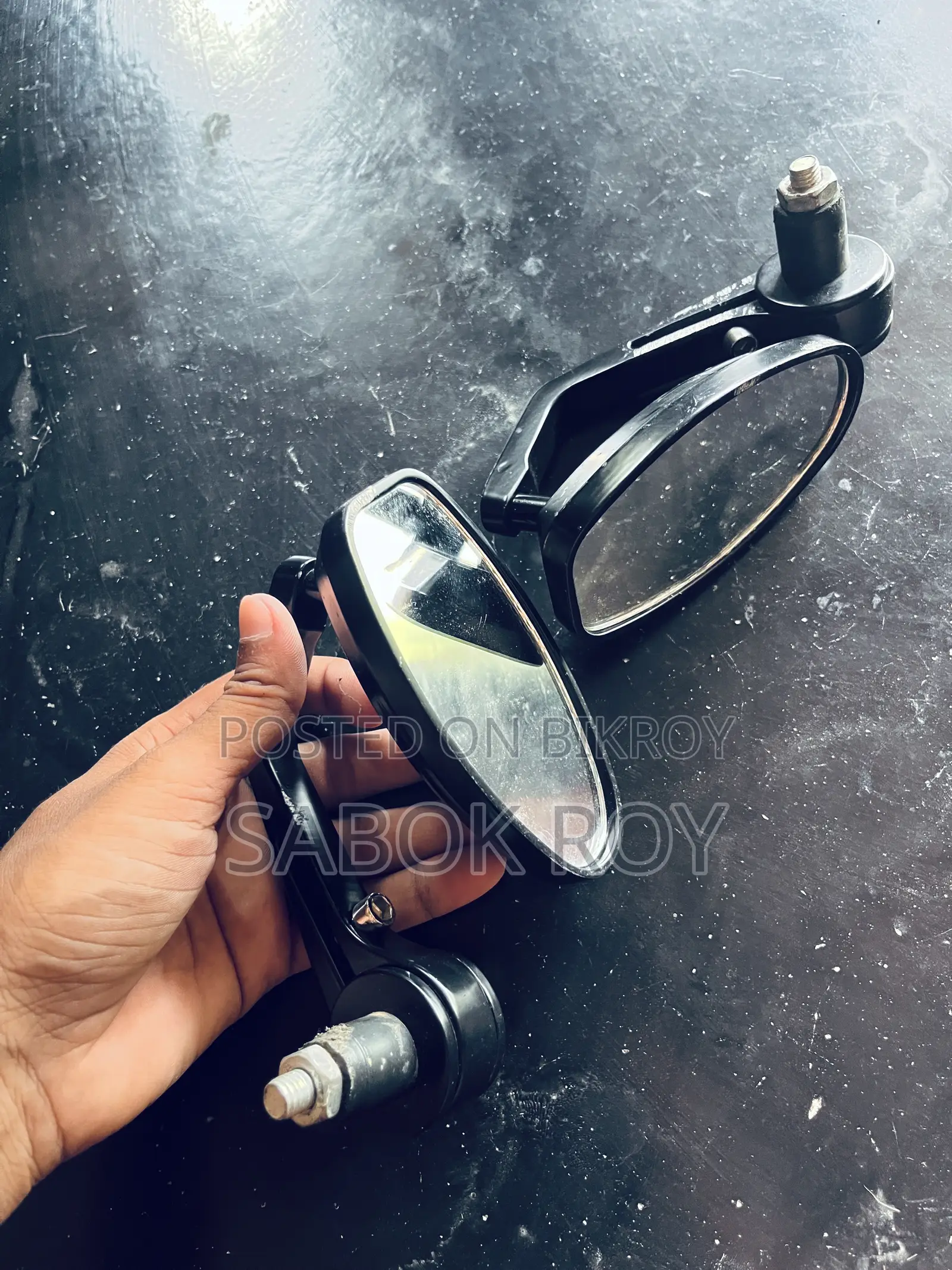 Bike Looking Glass and Mirror Glass