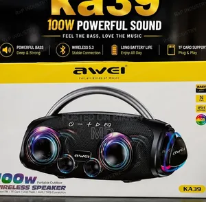 AWEI KA39 100W Portable Wireless Bluetooth Speaker With Extra 6