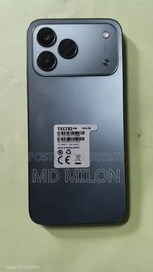 Tecno Spark 50 128 GB Black