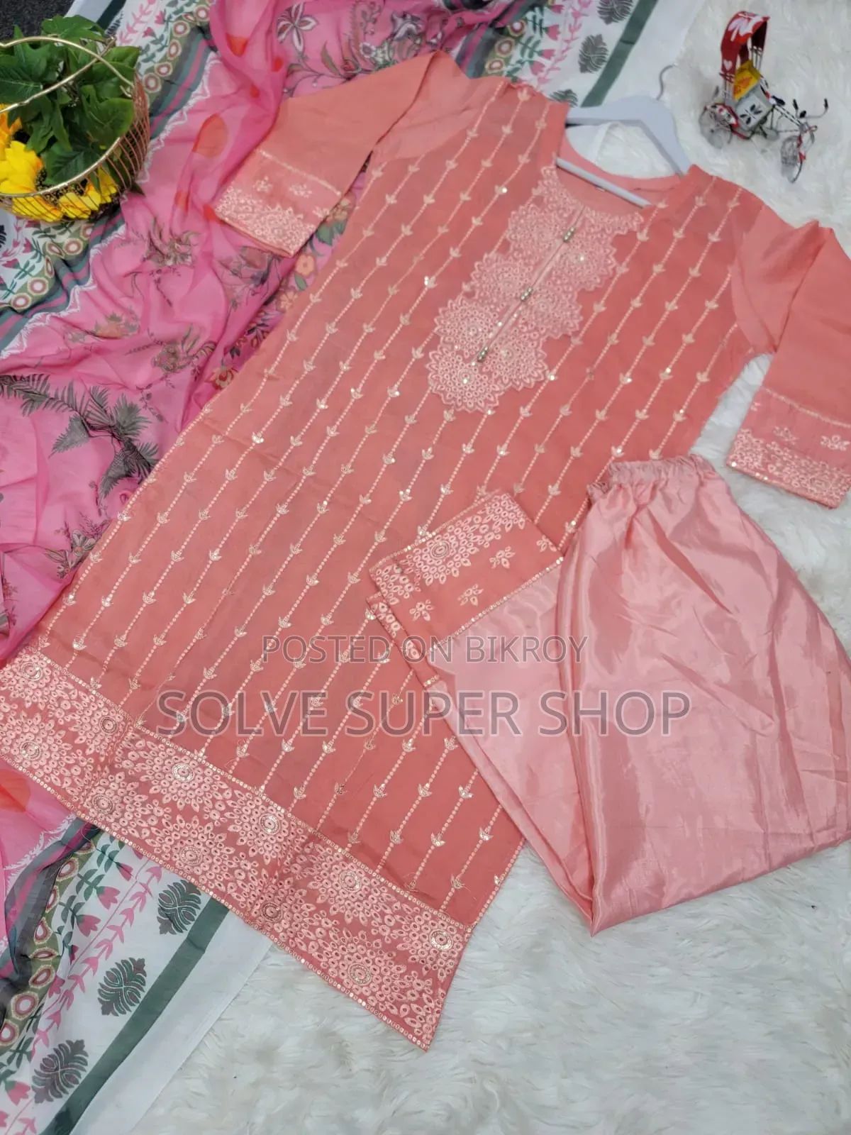 🌸✨ পাকিস্তানি প্যাটার্নের প্রিমিয়াম পার্টি থ্রি-পিস কালেকশন ✨🌸