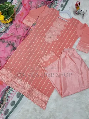 🌸✨ পাকিস্তানি প্যাটার্নের প্রিমিয়াম পার্টি থ্রি-পিস কালেকশন ✨🌸