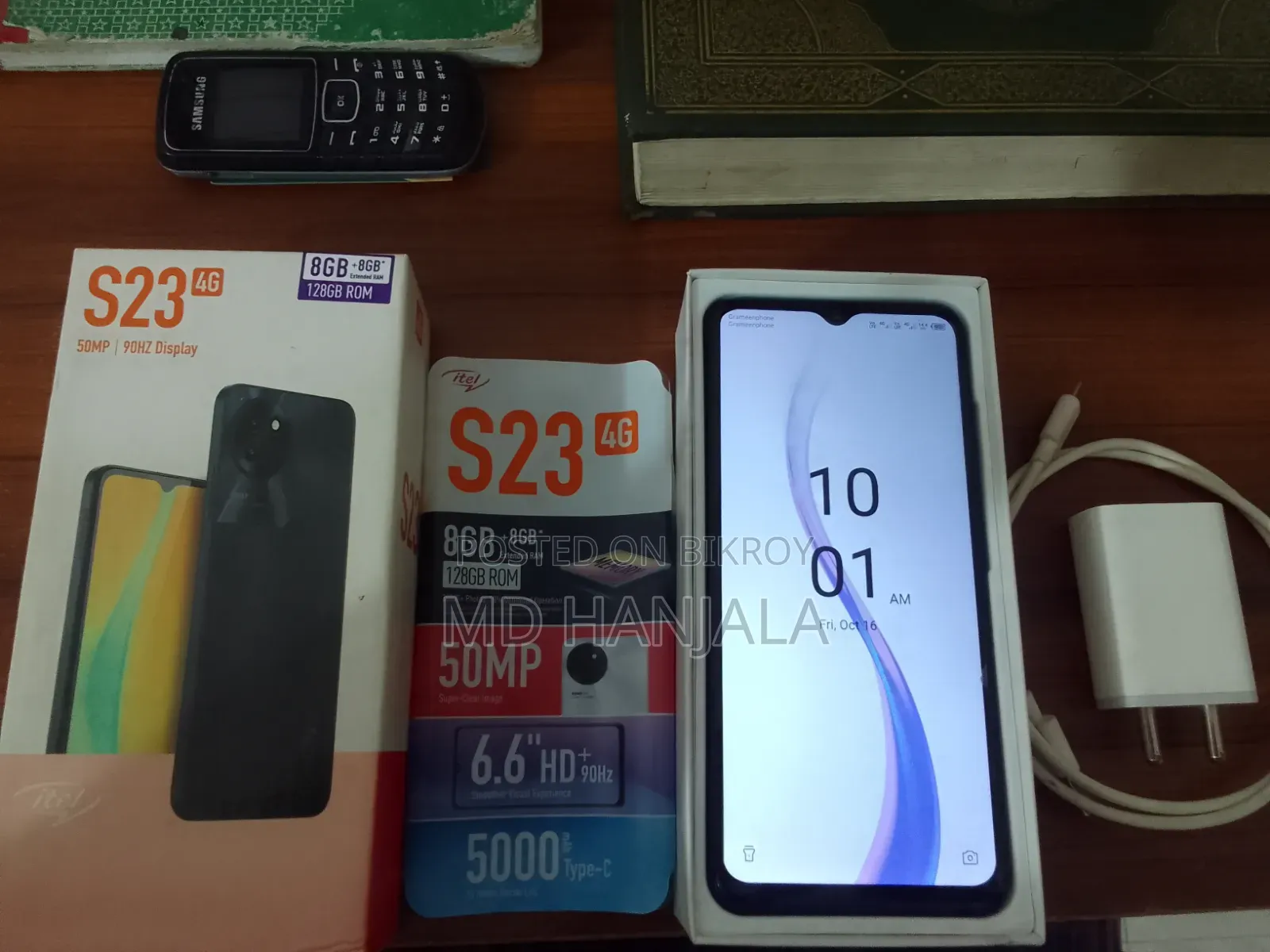 Itel S23 128 GB Black