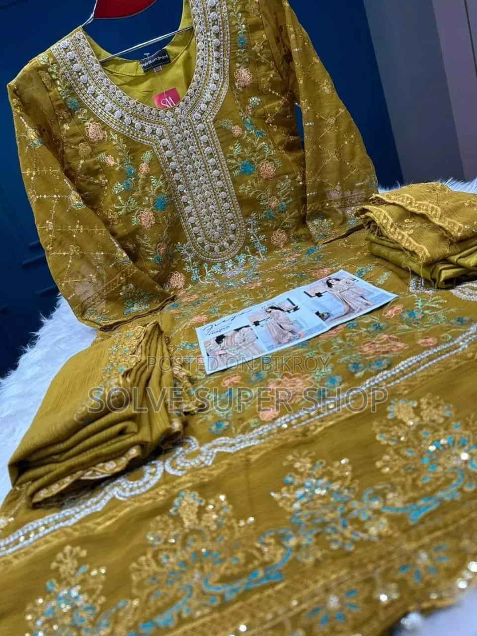 💙✨ নিউ কালেকশন | প্রিমিয়াম ফোর পিস পার্টি ড্রেস ✨💙