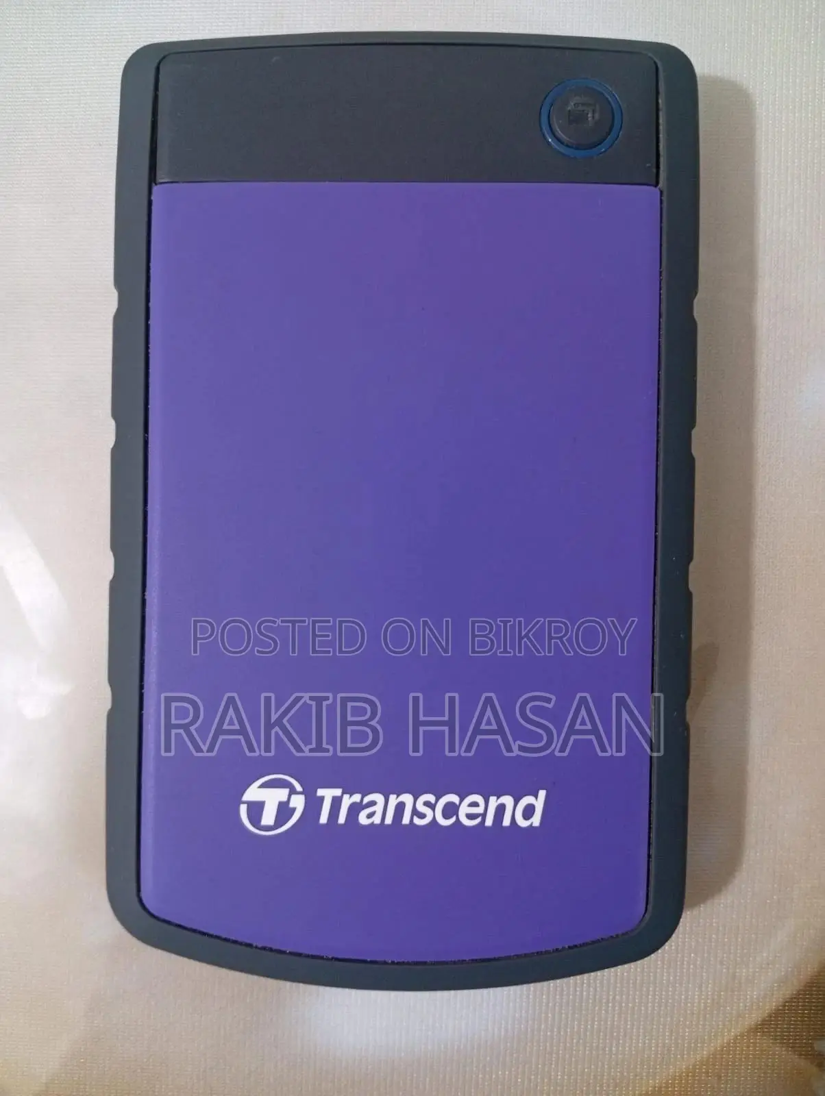 Transcend StoreJet 2TB External Hard Drive (100% Health)