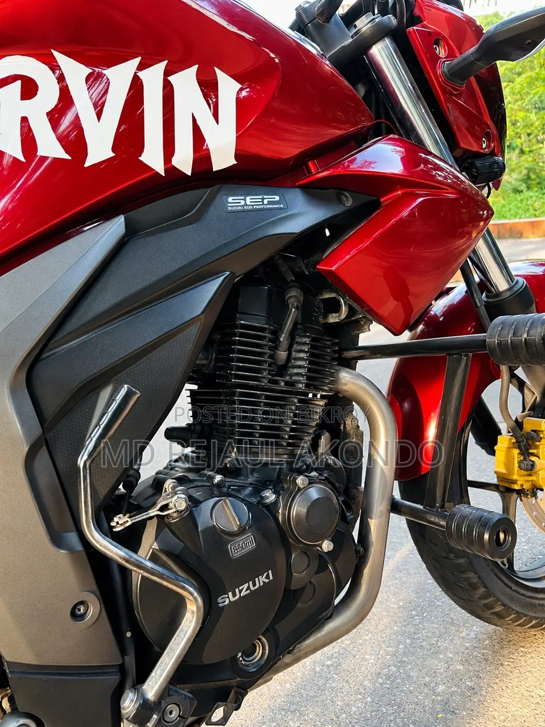 Suzuki Gixxer 2023 Red