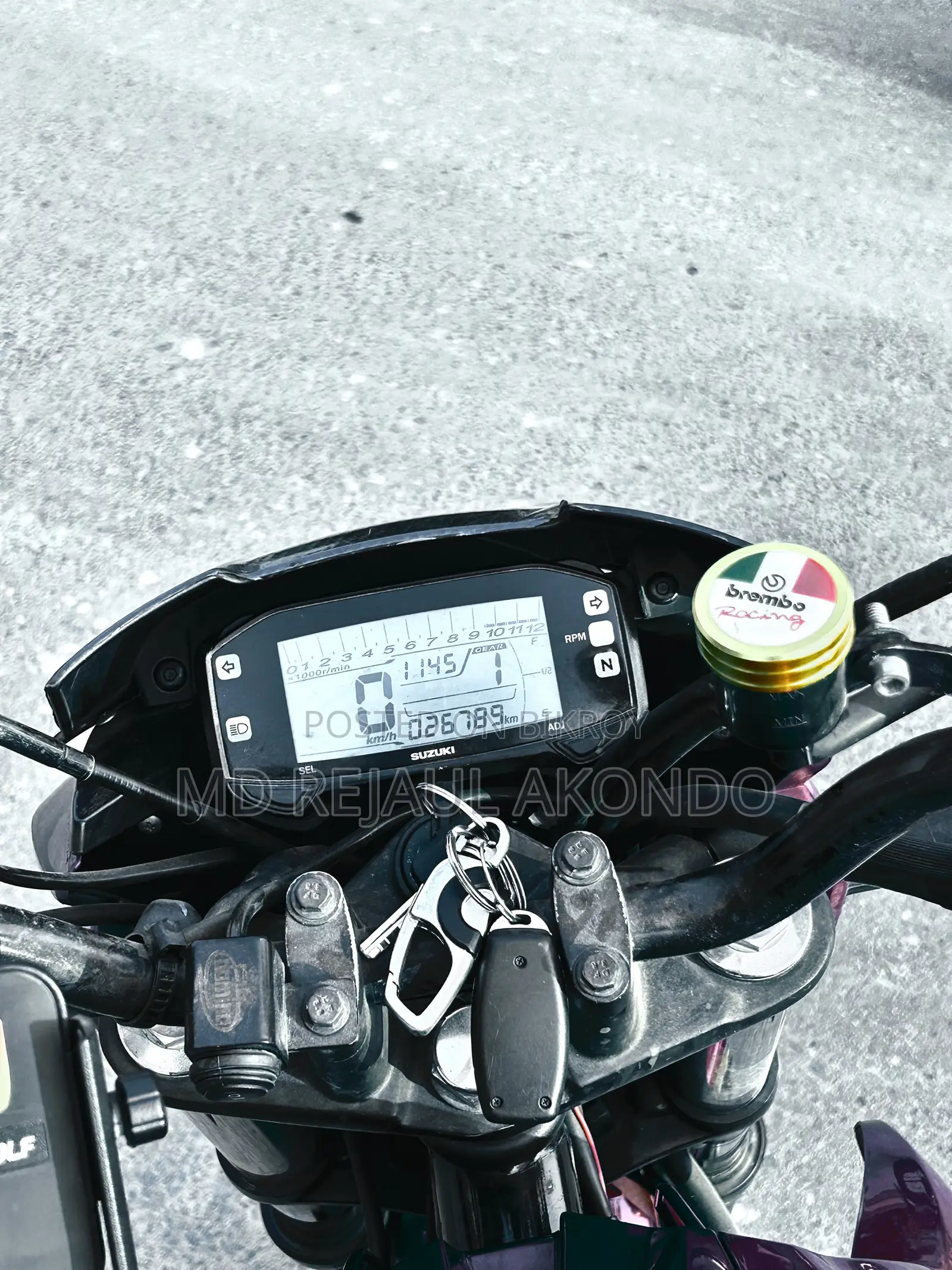 Suzuki Gixxer 2023 Red