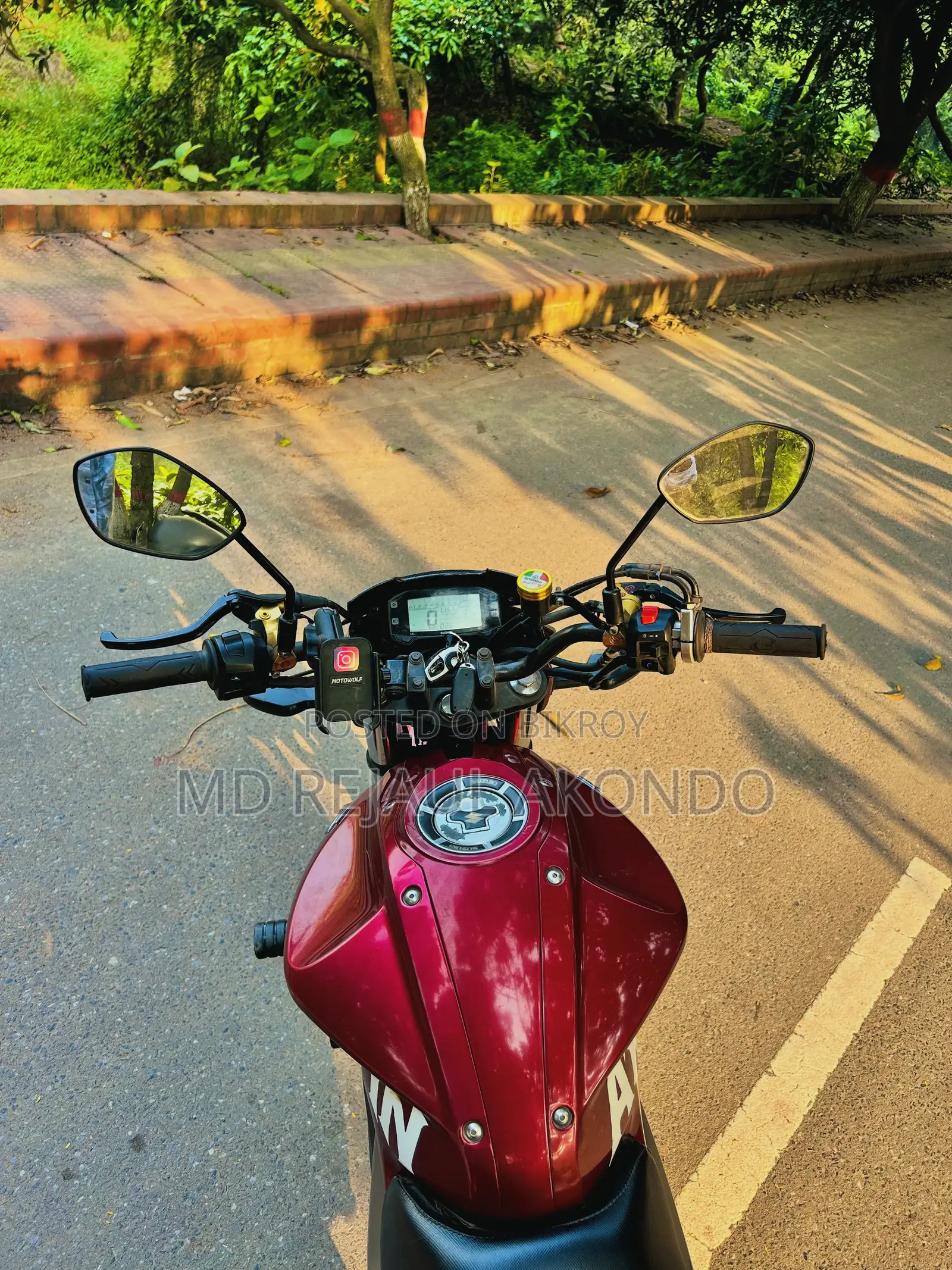 Suzuki Gixxer 2023 Red