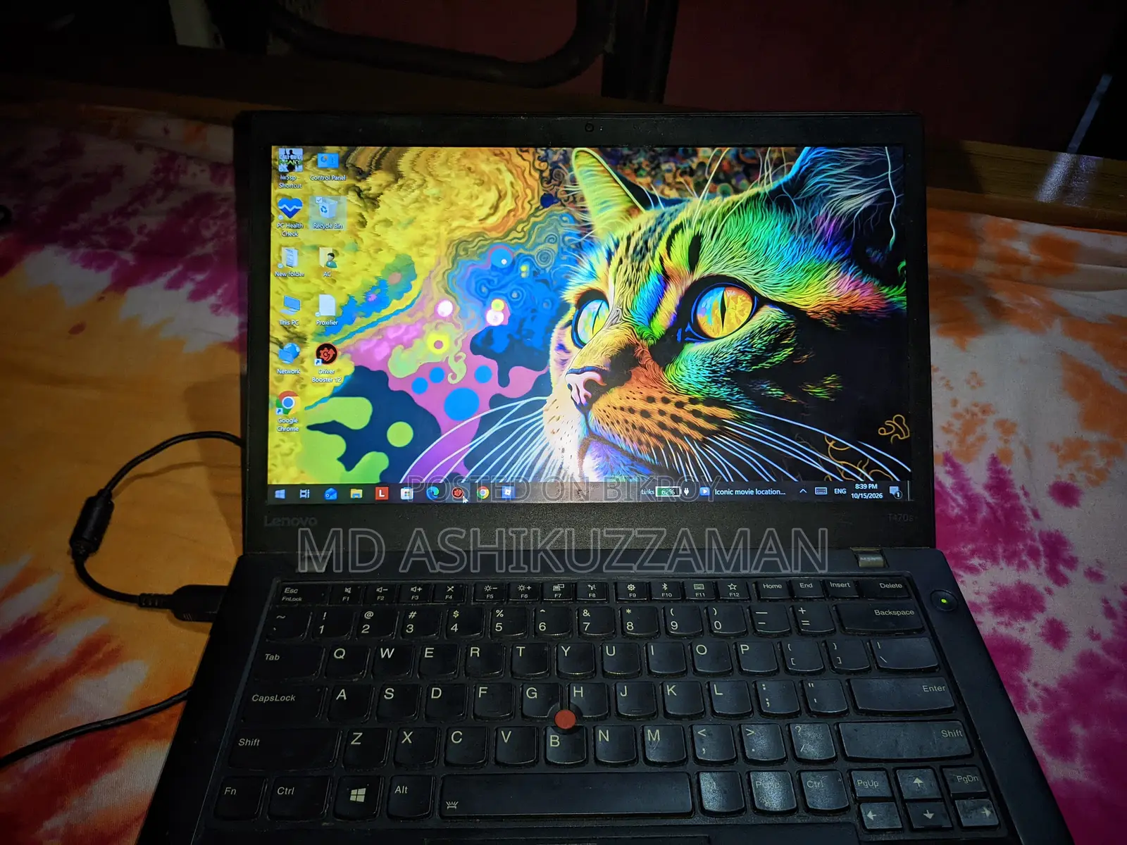 Laptop Lenovo ThinkPad T470s 8GB Intel Core i5 SSD 256GB