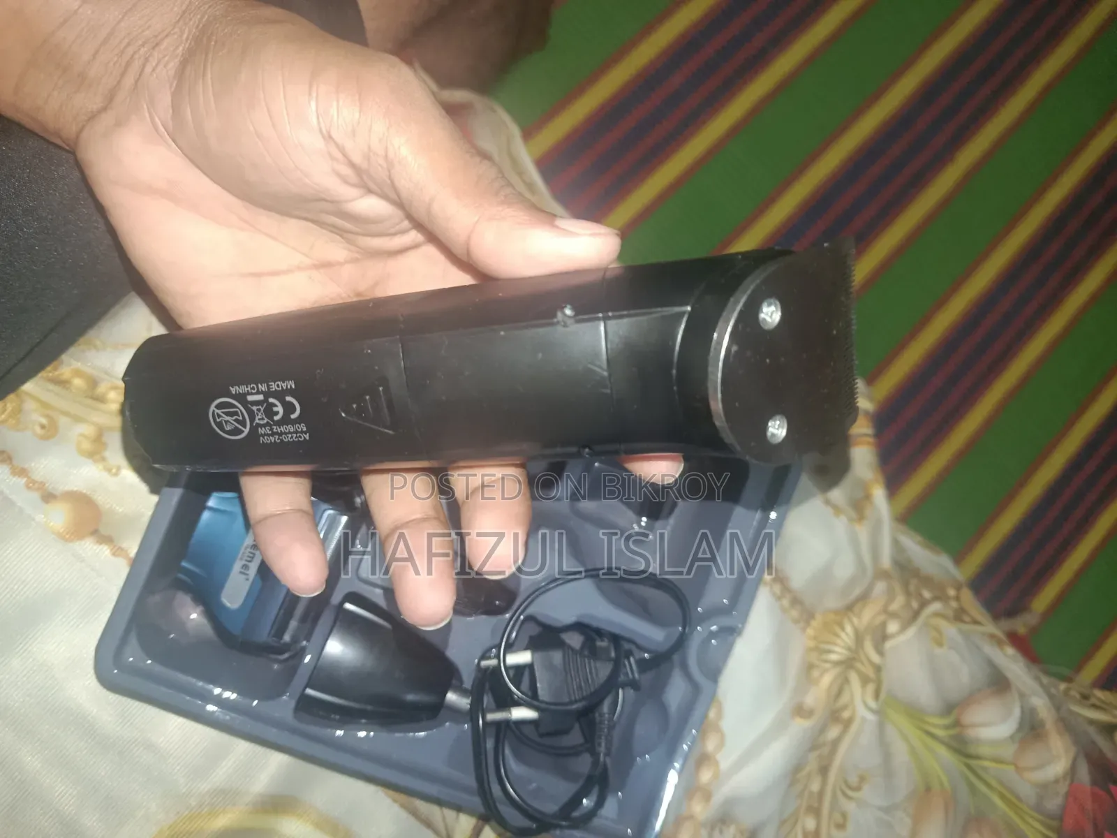 Kemei KM-6330 3-in-1 Electric Hair Trimmer Grooming Kit