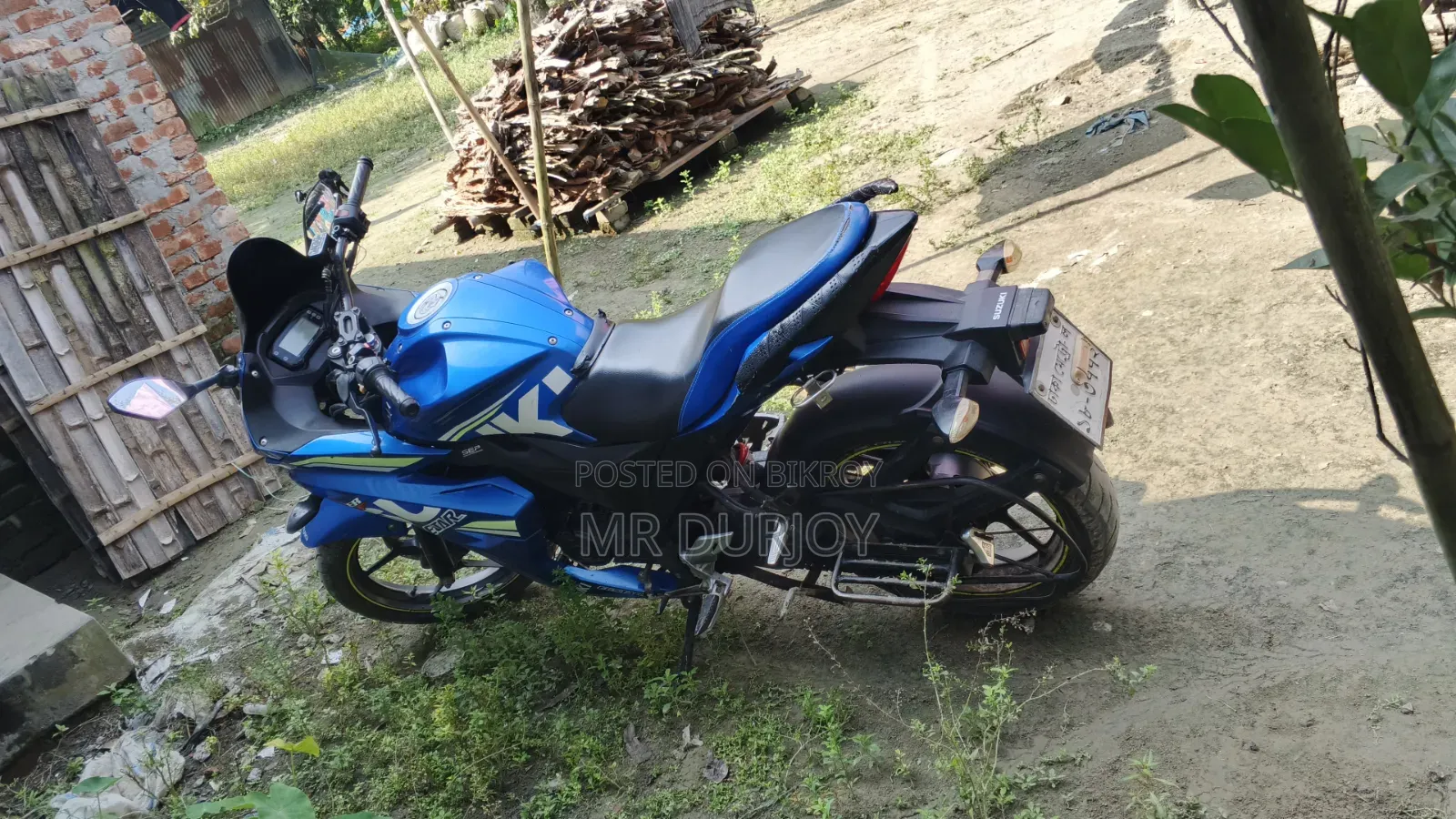 Suzuki Gixxer SF 2016 Blue
