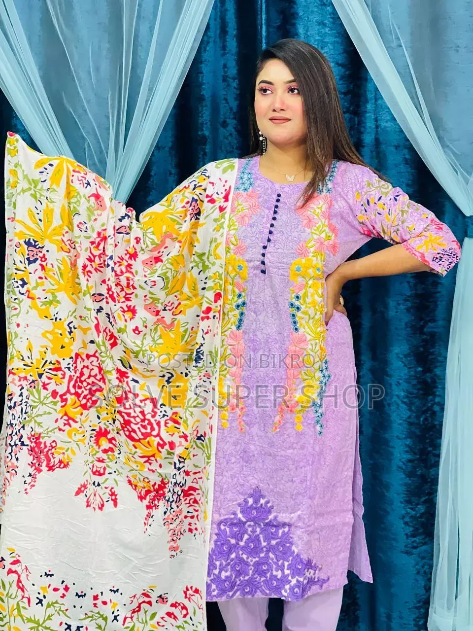 🌸✨ প্রিমিয়াম কটন থ্রি-পিস কালেকশন ✨🌸