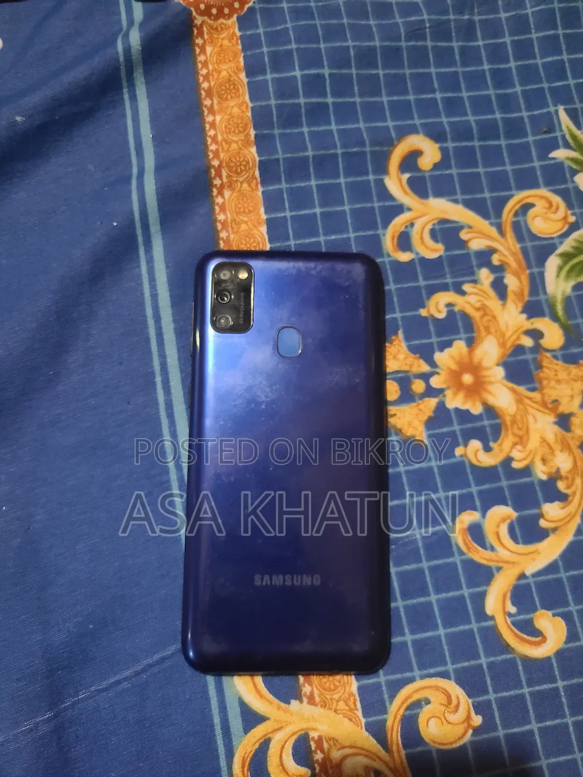 স্যামসাং গ্যালাক্সি এম২১ ২০২১ ১২৮ জিবি নীল
