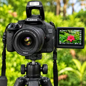 Canon EOS 700D DSLR Camera With 50mm Prime Lens – Full Set for Sale