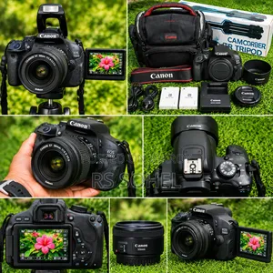 Canon EOS 700D DSLR Camera With 50mm Prime Lens – Full Set for Sale