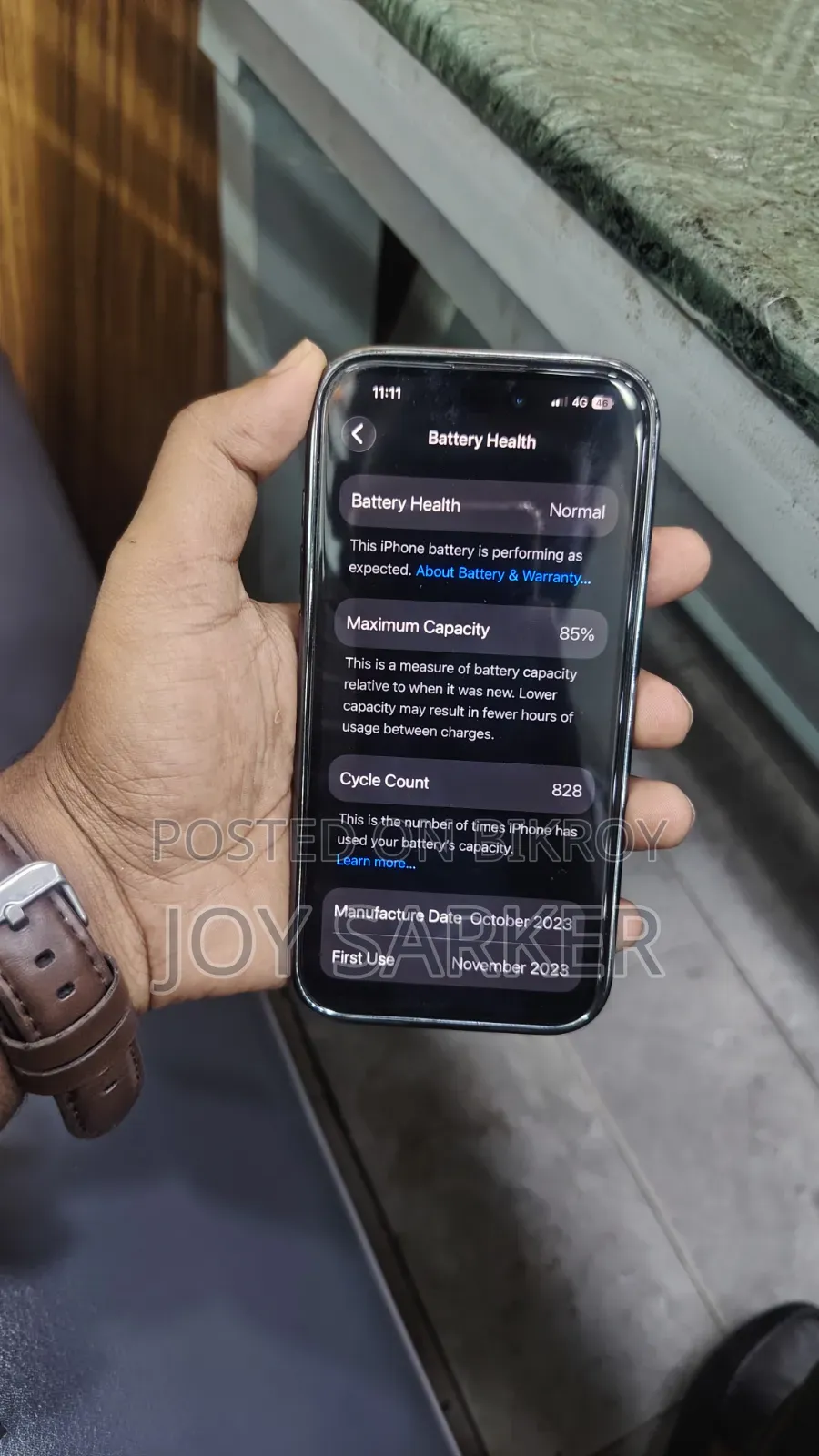 Apple iPhone 15 Pro 128 GB Graphite