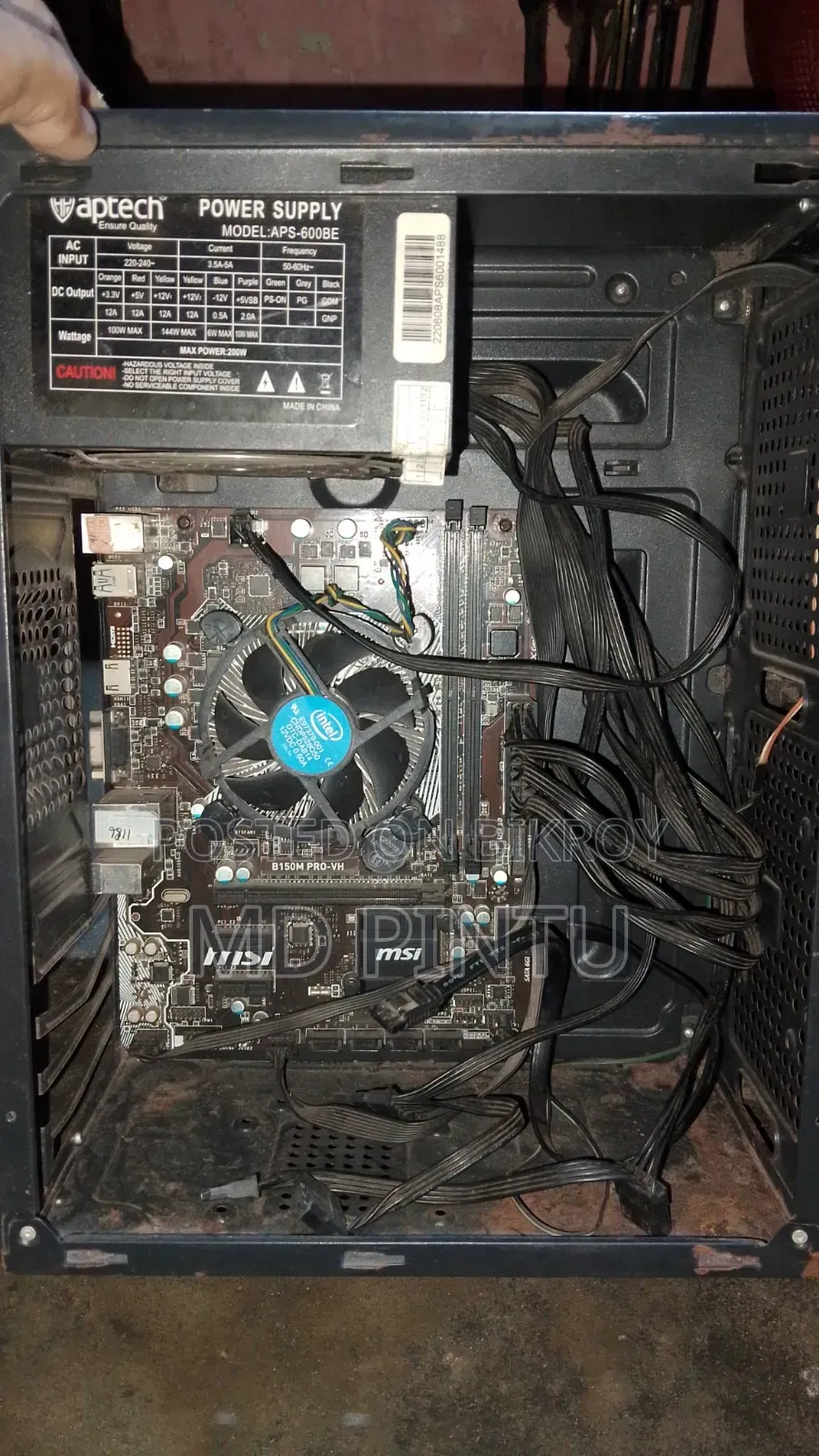 Desktop Computer MSI 4GB Intel Core i3 HDD 500GB