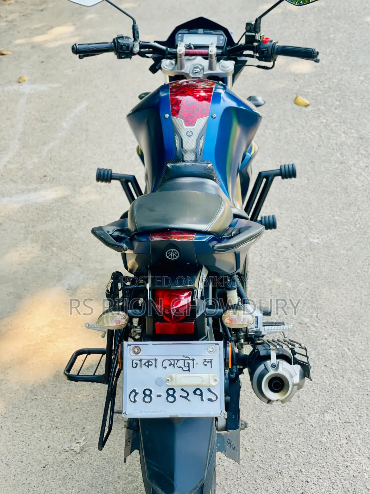 New Yamaha FZS V2 2023 Blue