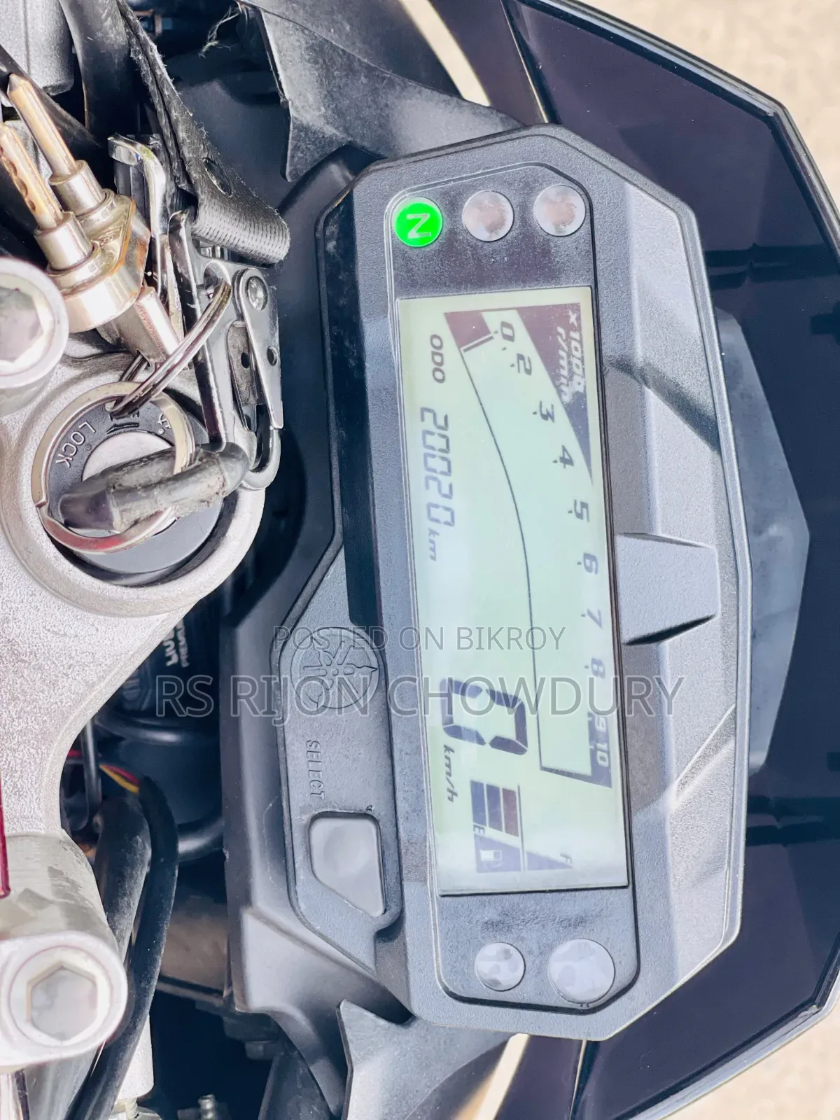 New Yamaha FZS V2 2023 Blue