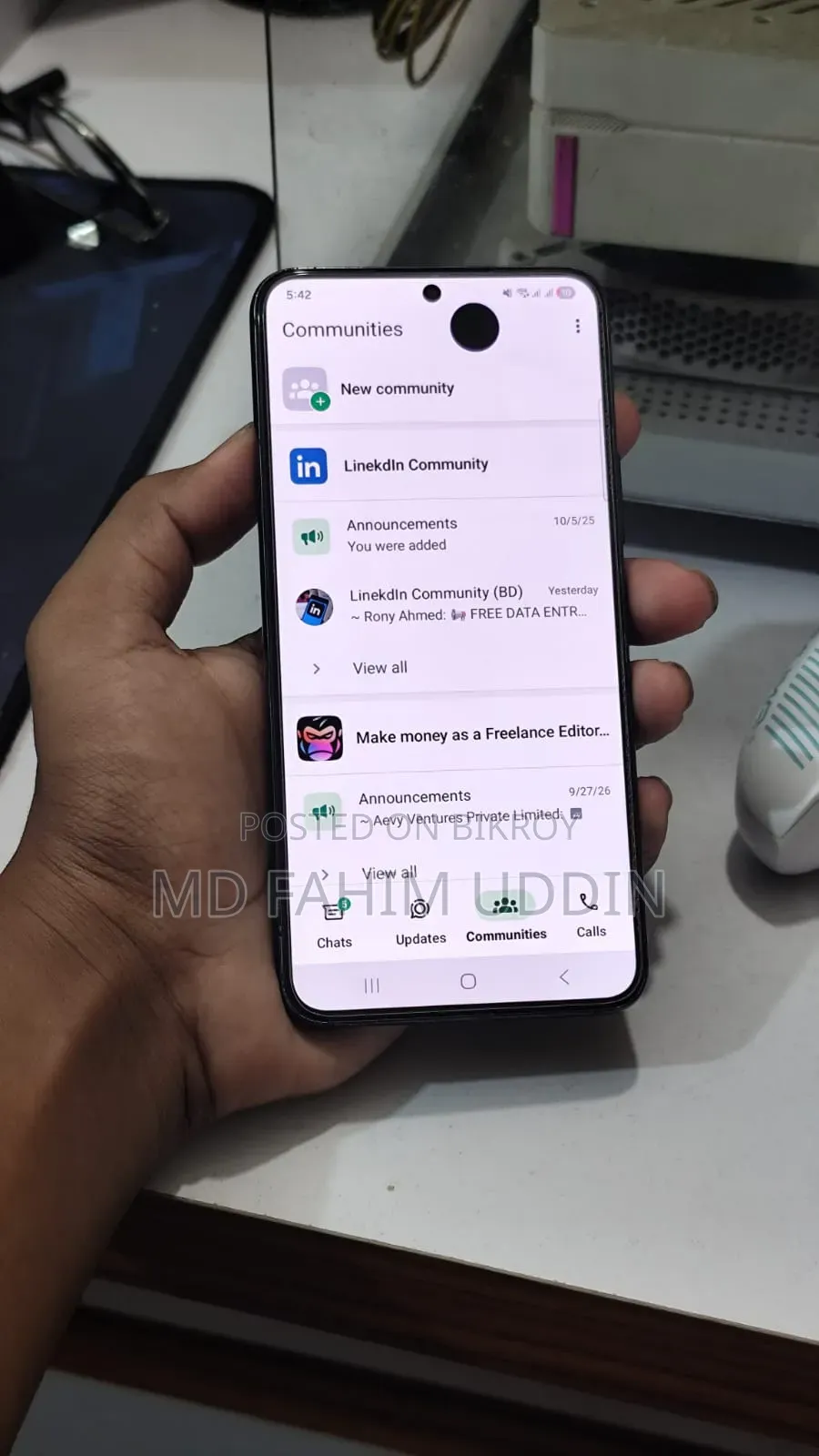 স্যামসাং গ্যালাক্সি এস২২ ৫জি ১২৮ জিবি ব্ল্যাক