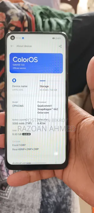 Oppo A95 128 GB Black